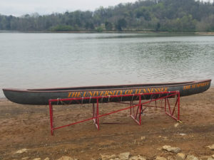 The Summitt concrete canoe
