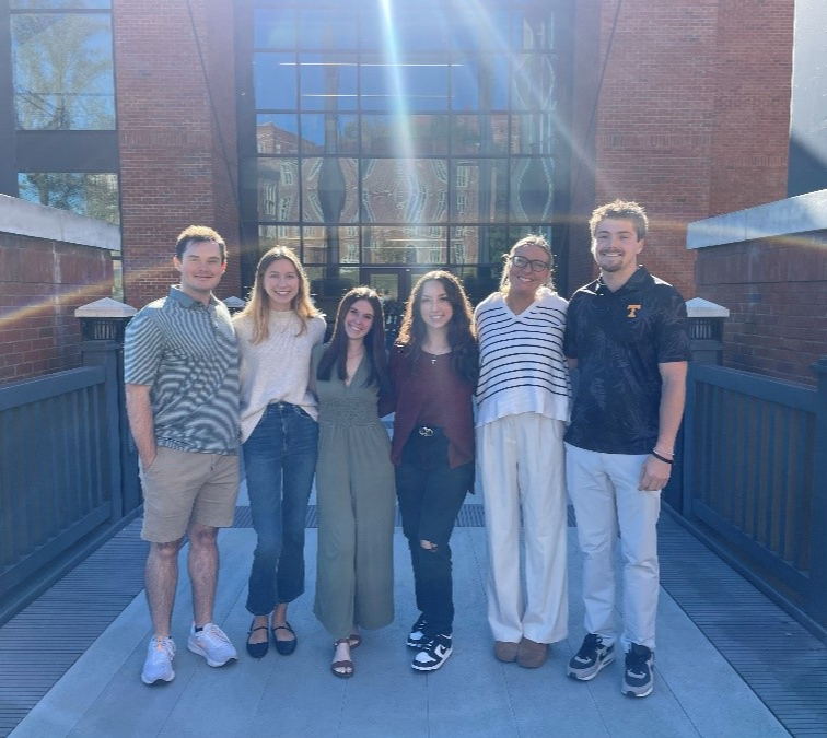 Jenna Brown, Savannah Luellen, Parker O’Hara, Olivia Rawson, Teagan Smith, and Sam Steiger