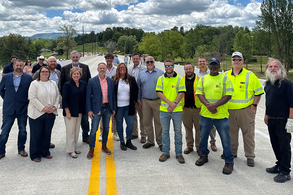 Steve Borden and the TDOT team