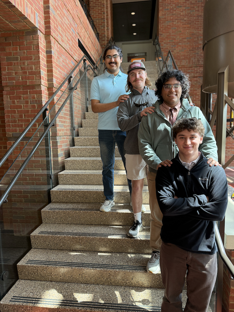 Thomas Hernandez, Yoltic Madrigal, Evan Moore, Nishant Pokharel